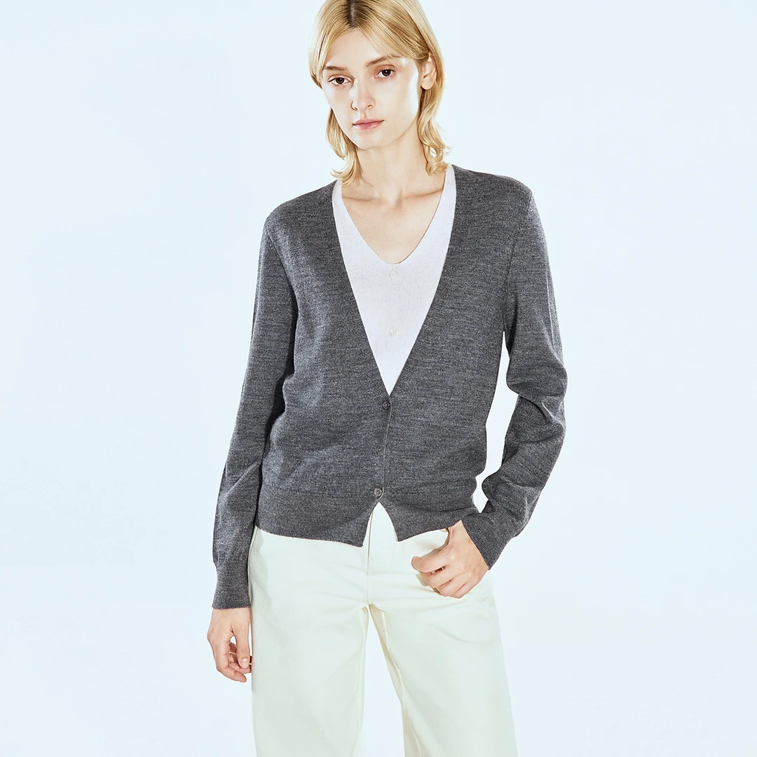 COVERINS春季新款时尚毛针织衫