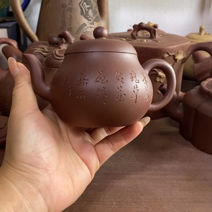 修***傅茶壶紫砂紫砂宜兴陶瓷艺术