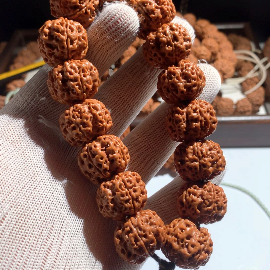 A***m金刚菩提吊坠方尊自玩23