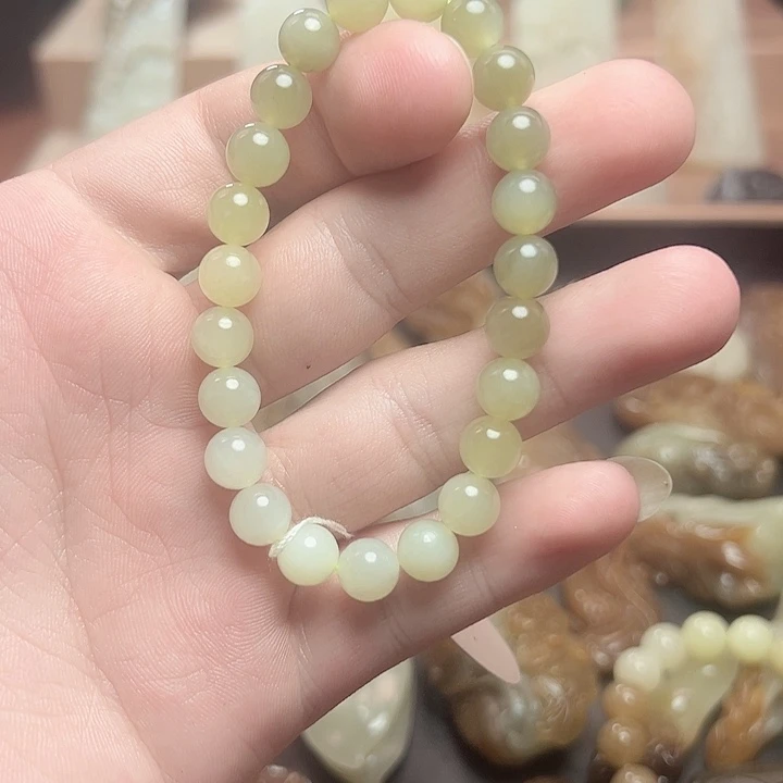 未镶嵌手串和田玉