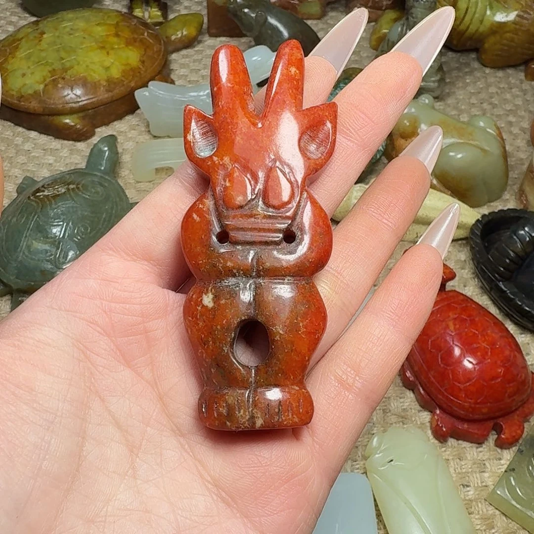 白玉菩提吊坠挂件