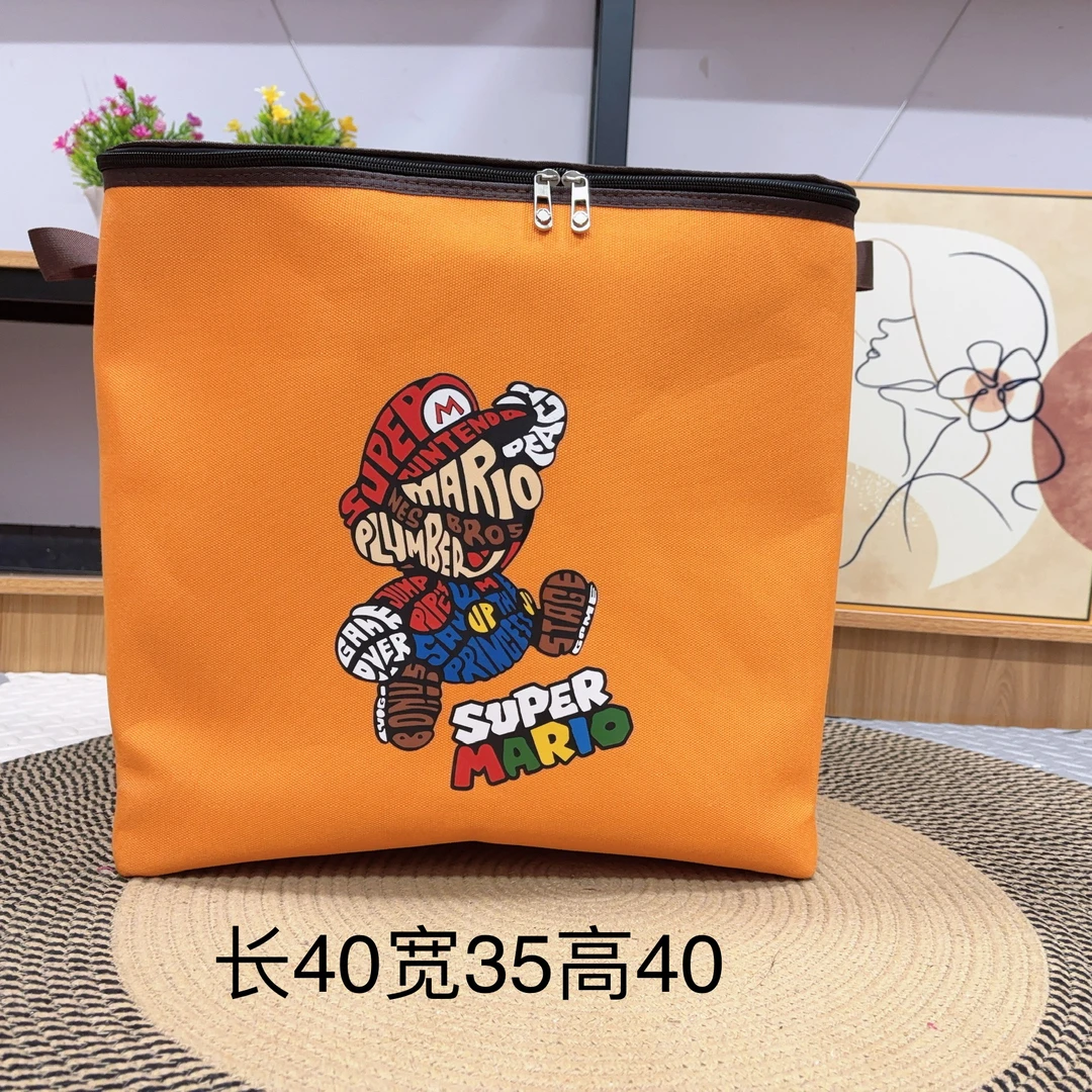 【60升盖子拉链款】装零食玩具衣服家居整理分类收纳袋防水防霉