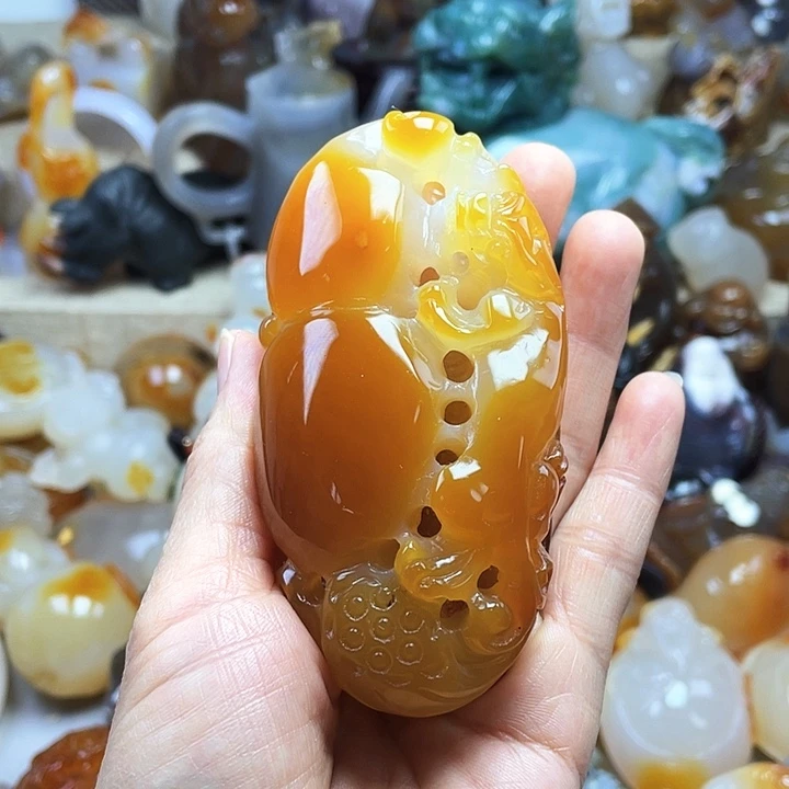 玛瑙/玉髓饰品未镶嵌