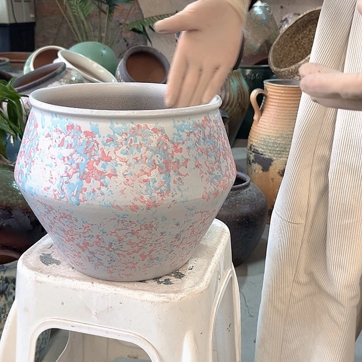正品口24高24花盆……
