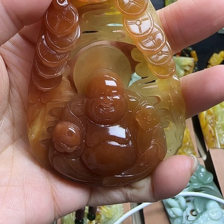 未镶嵌蛇纹石玉颈饰