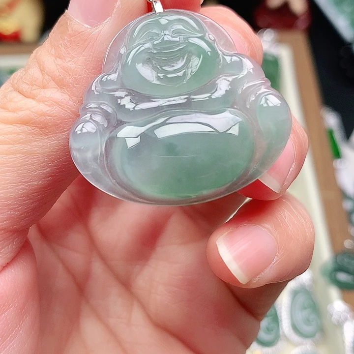 颈饰未镶嵌翡翠吊坠