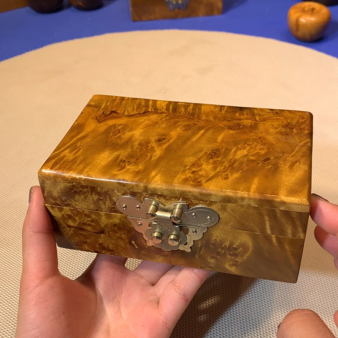 金丝楠黄金樟盒子15/9/6