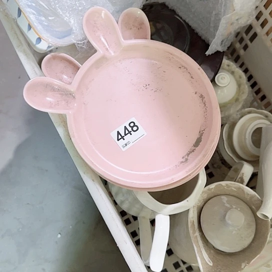 钛合金陶瓷碗448兔耳朵盘