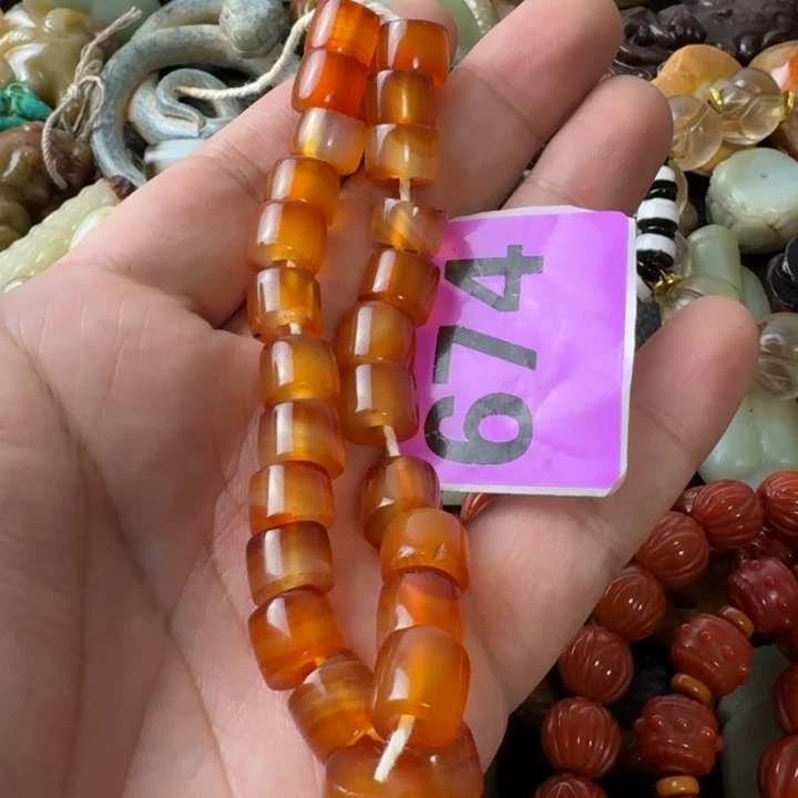 玛瑙/玉髓未镶嵌颈饰