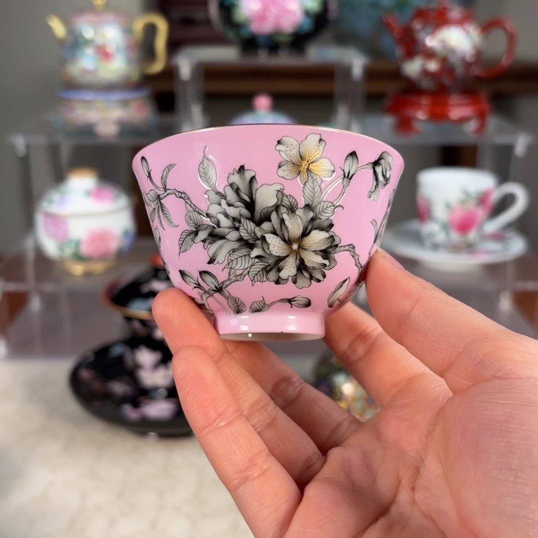 纯手工手绘 高端茶器