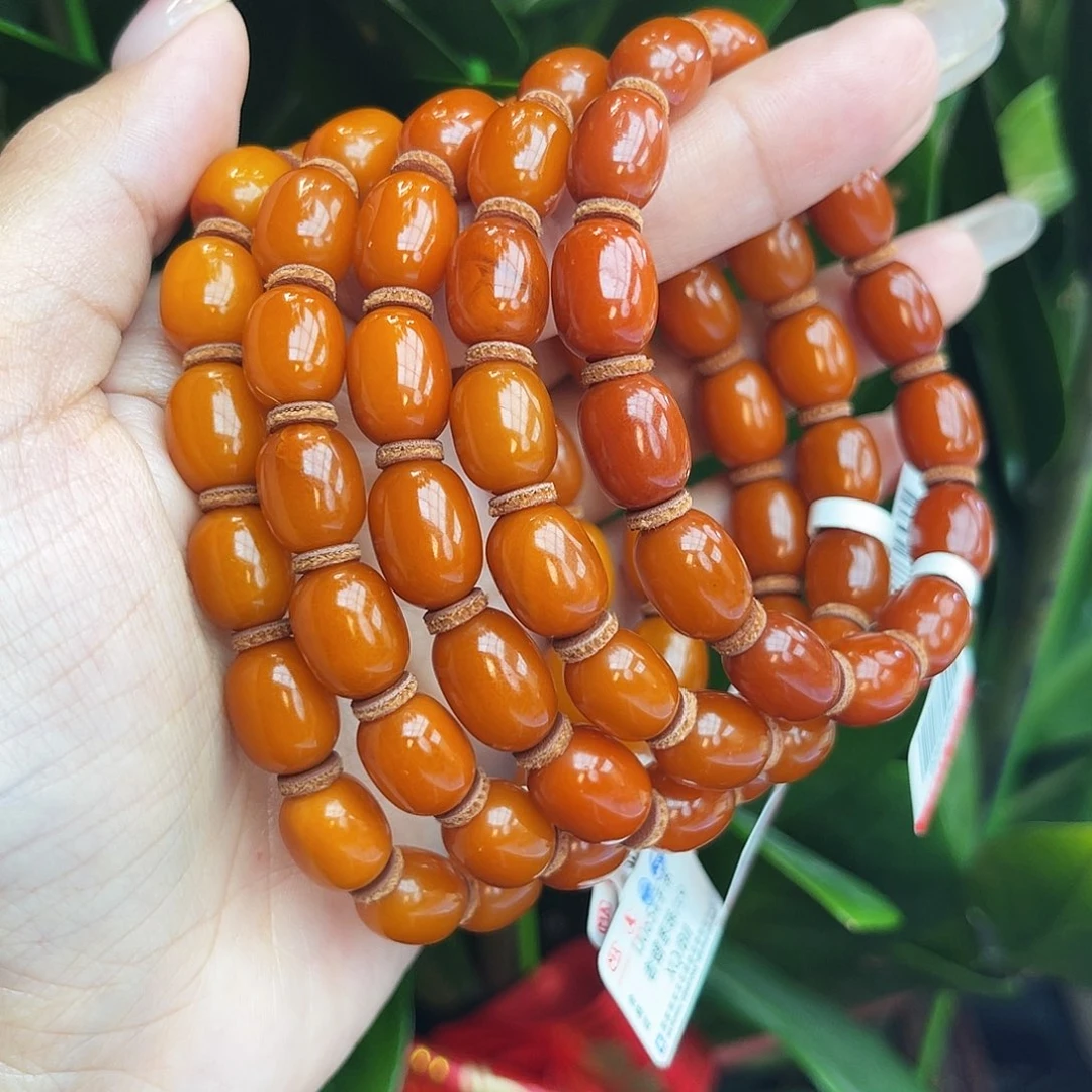 未镶嵌琥珀手链9 m多样性发其一
