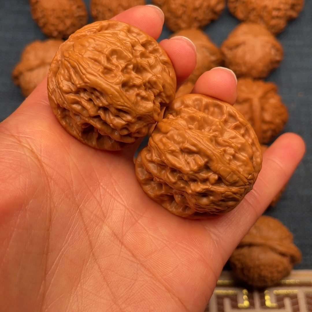 把件文玩核桃37全品精品野狼