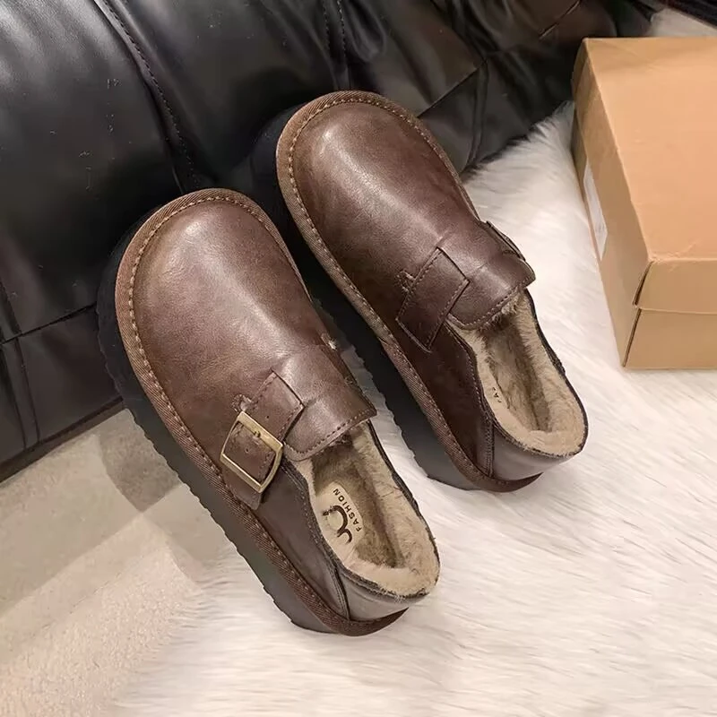 1921-1春秋新款乐福鞋时尚百搭皮鞋舒适软底女单鞋英伦风玛丽珍鞋