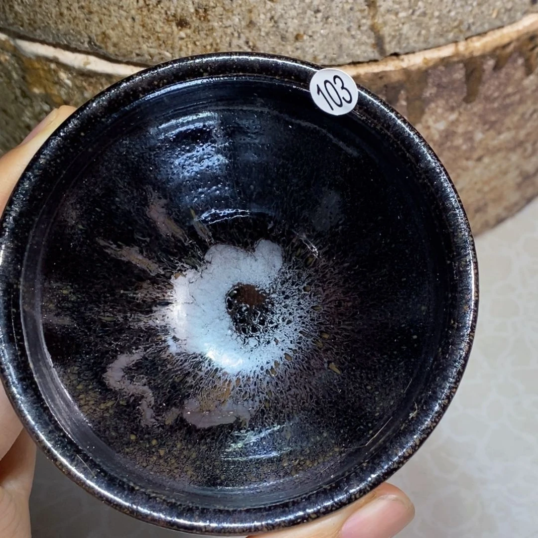 茶盏龙窑柴烧建盏103