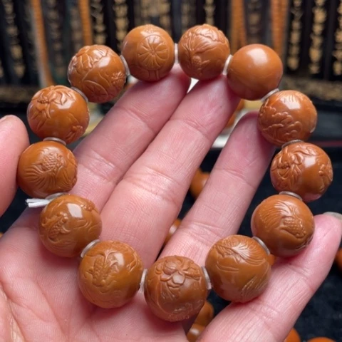 橄榄核手串/手链橄榄核1.6