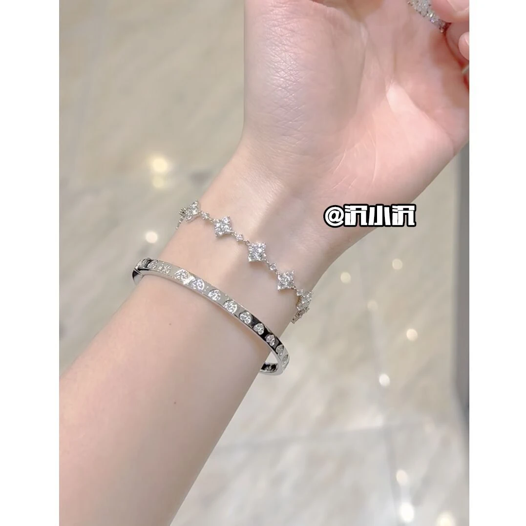 铜合金手链 【摩斯密码Z85】高版本气质百搭休闲手链手镯