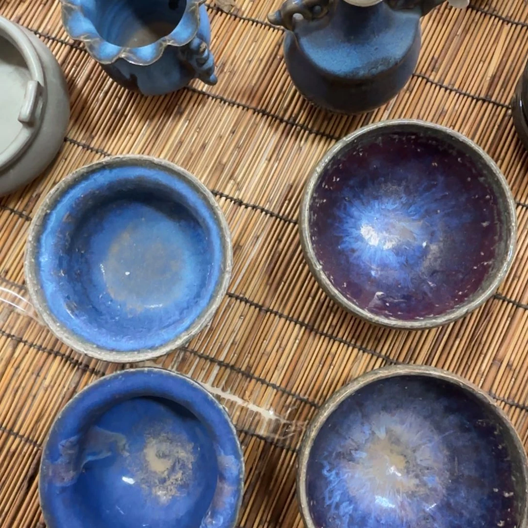 三***瓷摆件