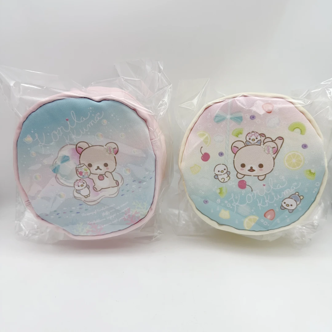 【现货】日本san-x轻松熊Rilakkuma2018年企鹅梦系列化妆包零钱包