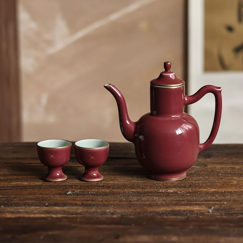 【陶珊居】酒具茶道茶器家用室用套组1壶2杯（华隐S0501）