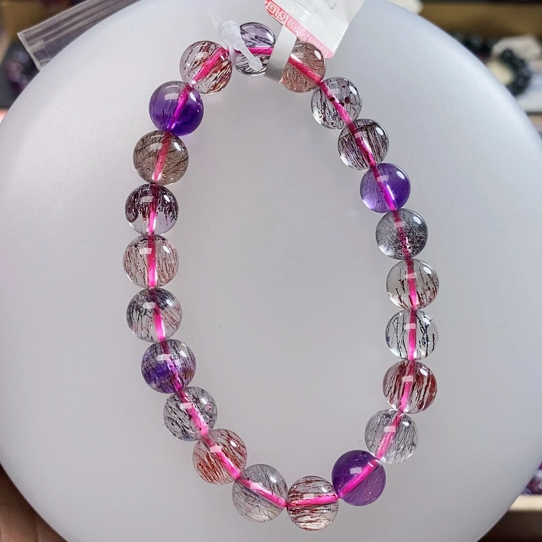 未镶嵌手链水晶9超七干净G927