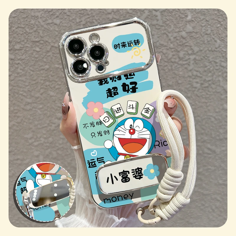 【苹果/华为/oppo/vivo/小米】适用叮当小富婆大视窗手机壳防摔可爱