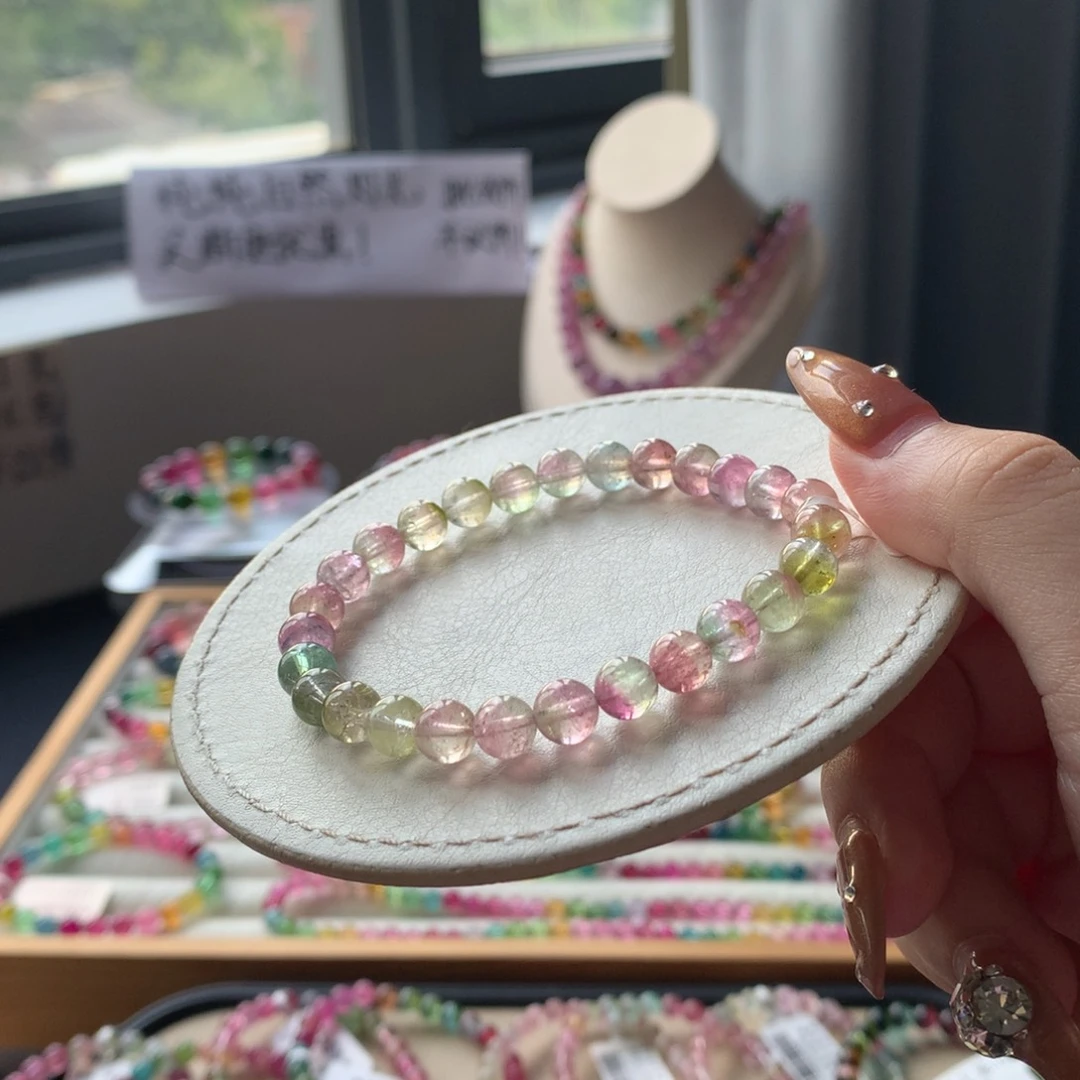 未镶嵌手链碧玺碧玺