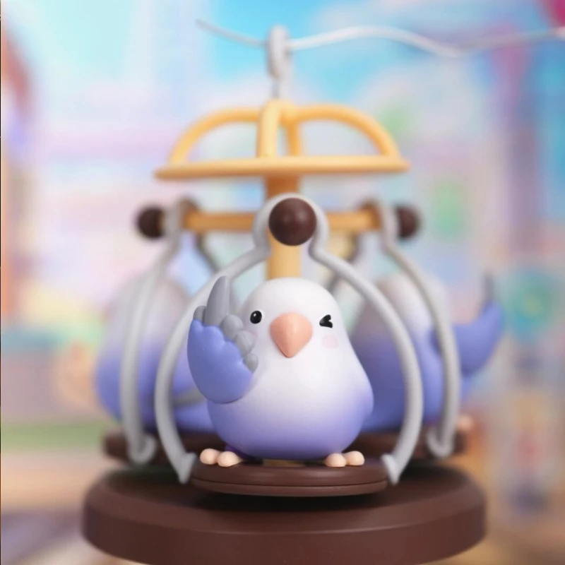 【开盒不退不H】文明小鸟芋圆当代社禽现状系列盲盒公仔第三弹公仔