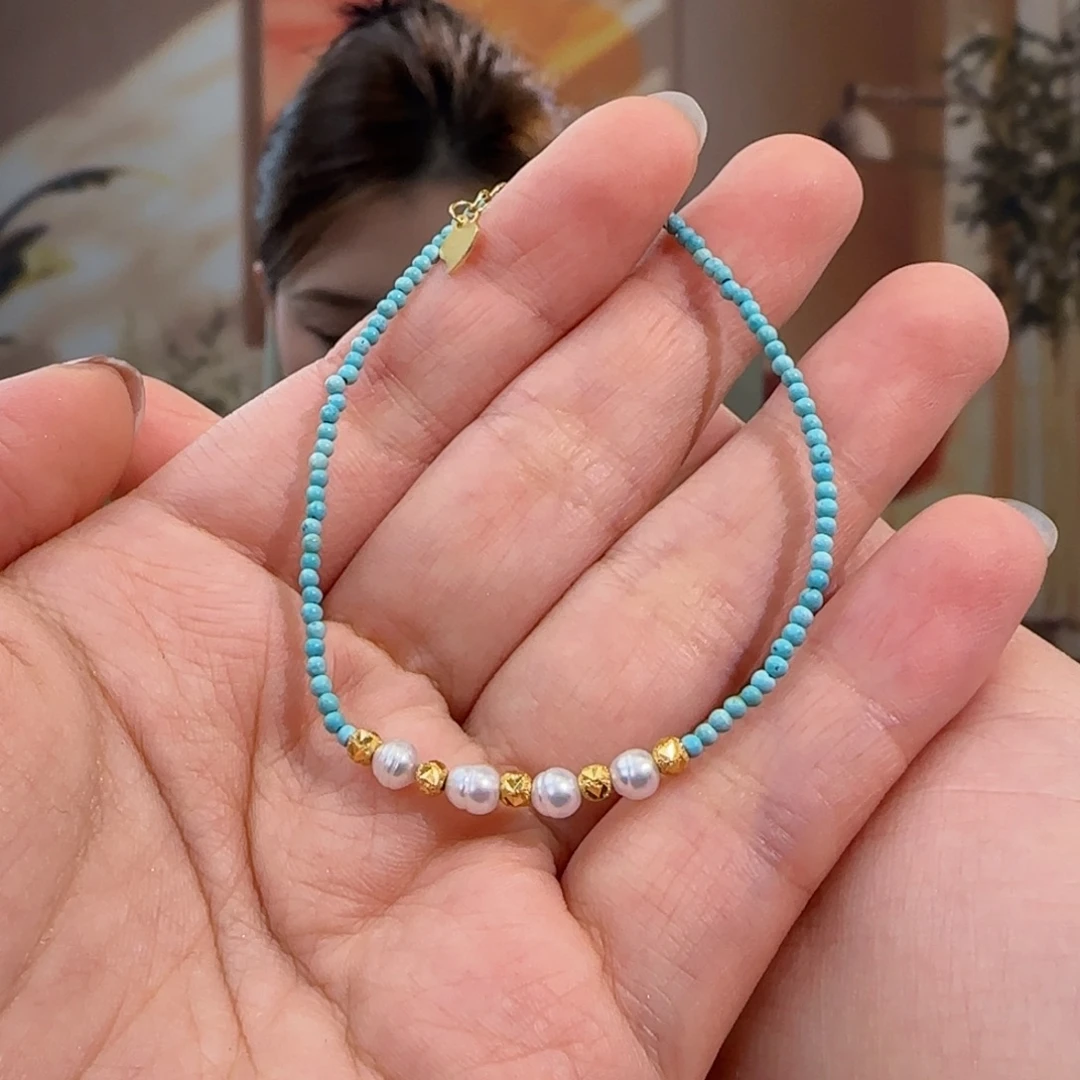 绿松石未镶嵌手链