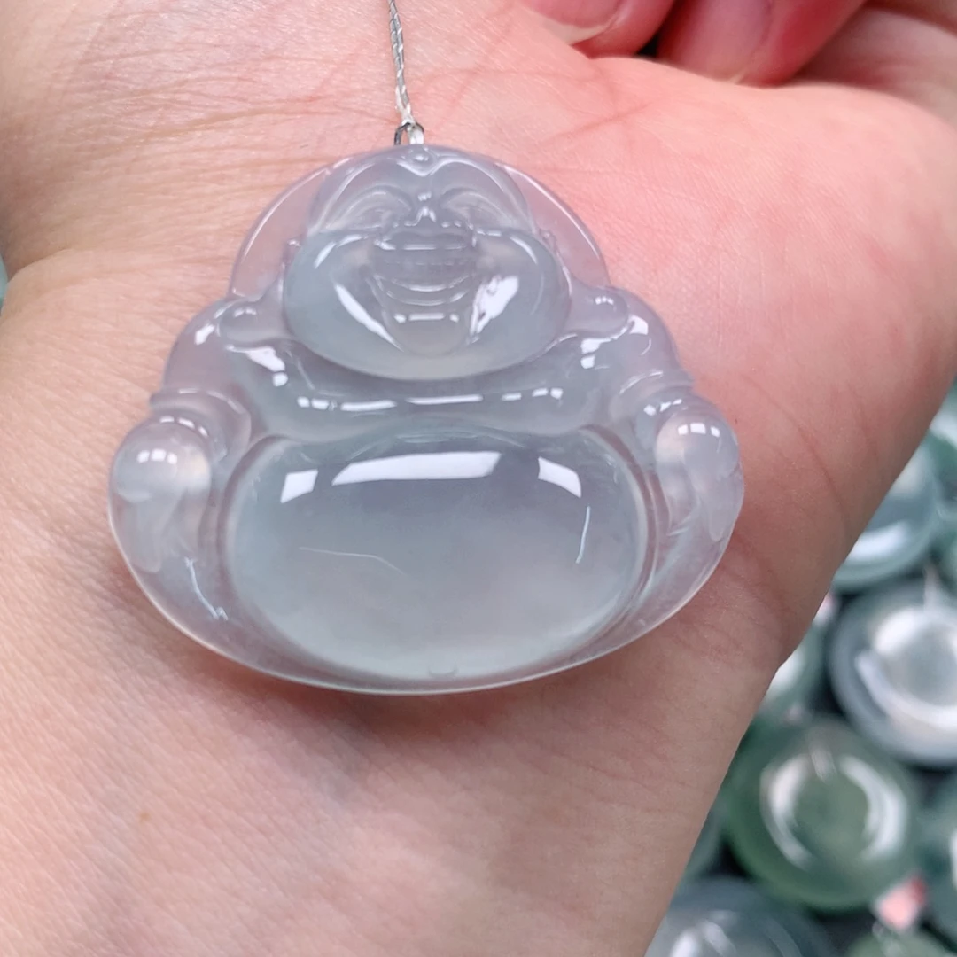 颈饰未镶嵌翡翠天然翡翠