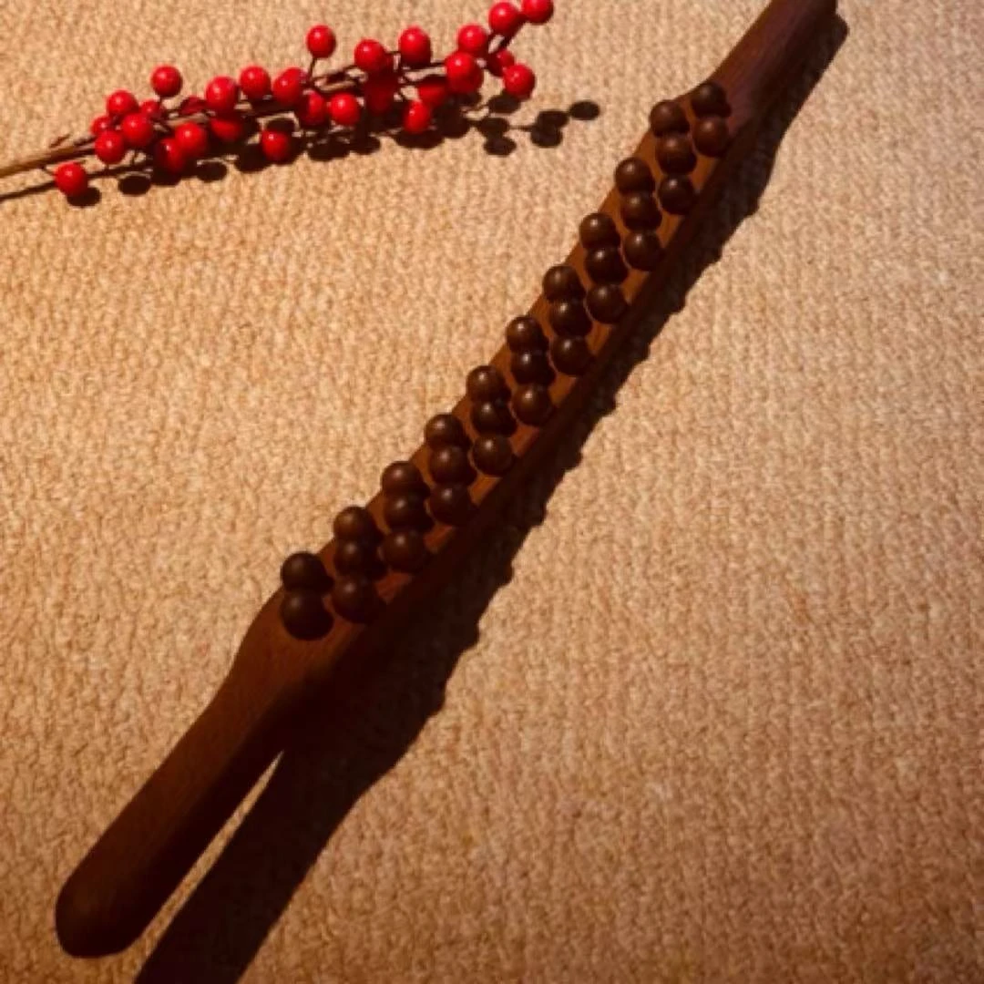 【新店开业冲量】31珠榉木碳化擀筋棒