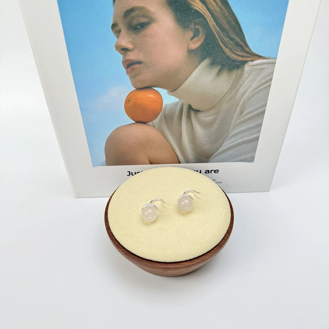 坠链均925银 【挺好的】小灯泡耳坠气质女轻奢小众设计感精设计经典