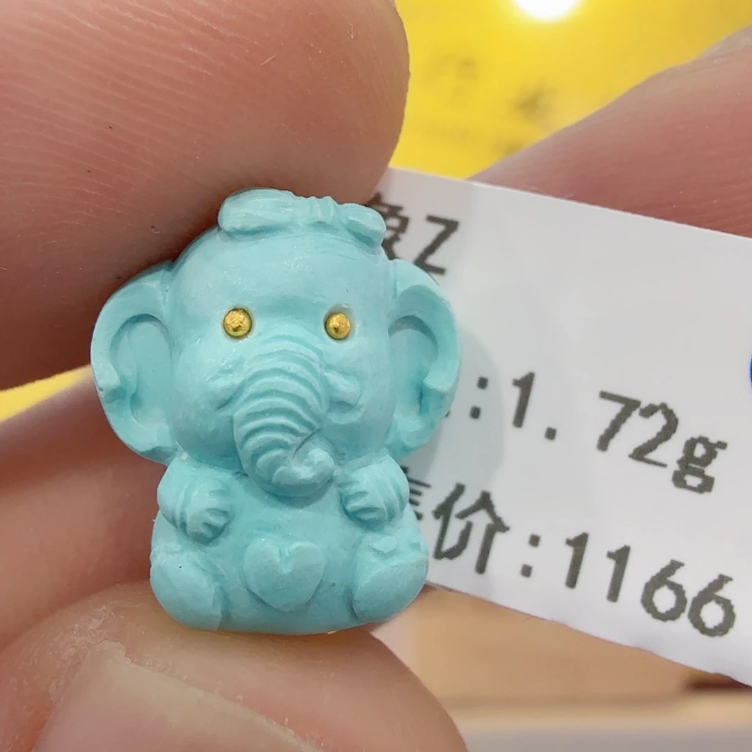 绿松石未镶嵌配饰