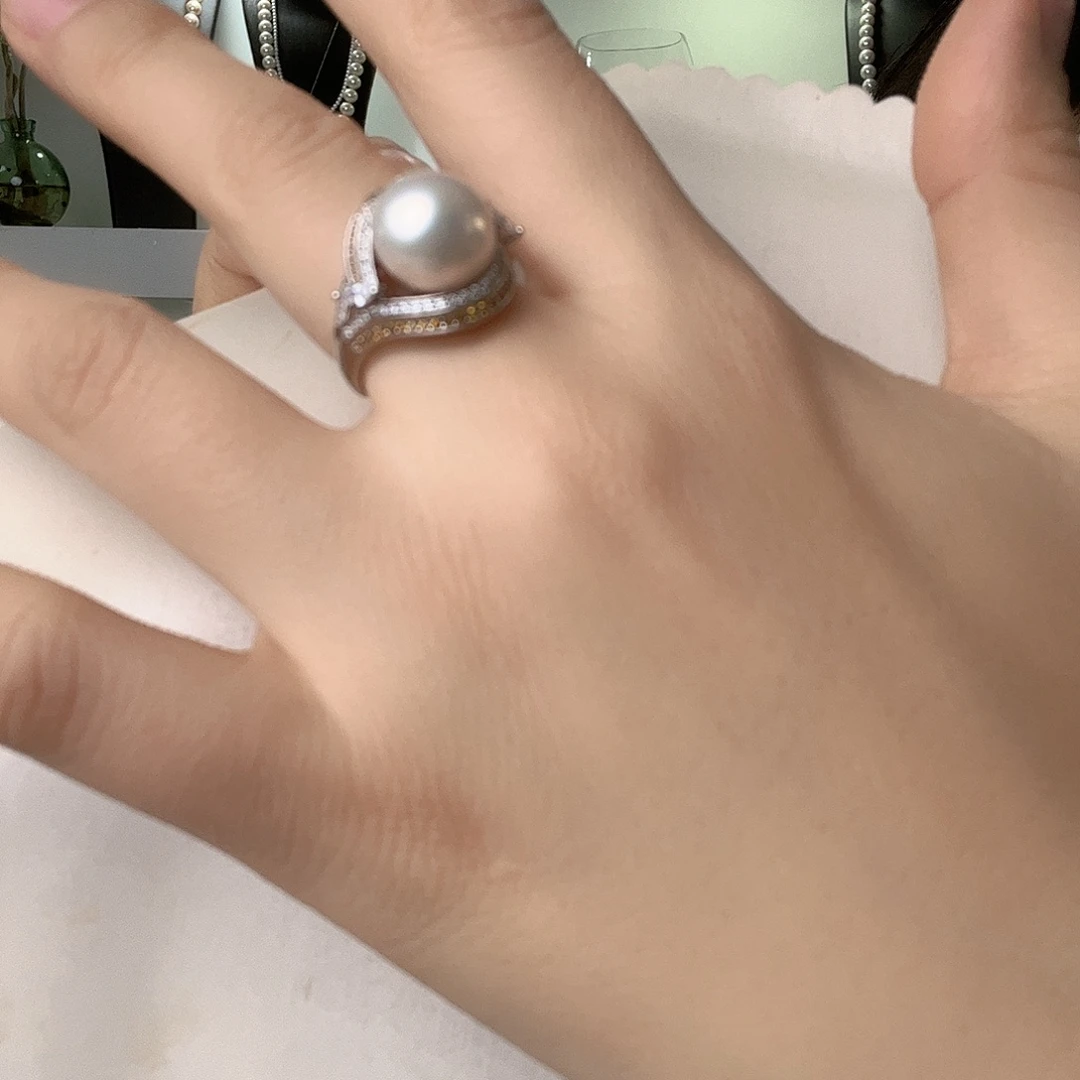 戒指淡水珍珠未镶嵌