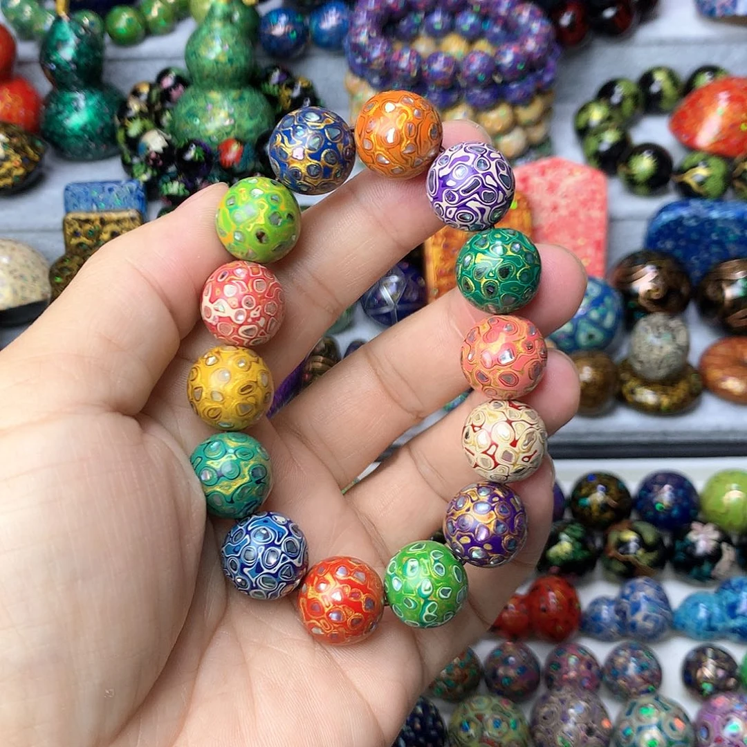 保真非遗大漆工艺1.5螺钿多宝特价