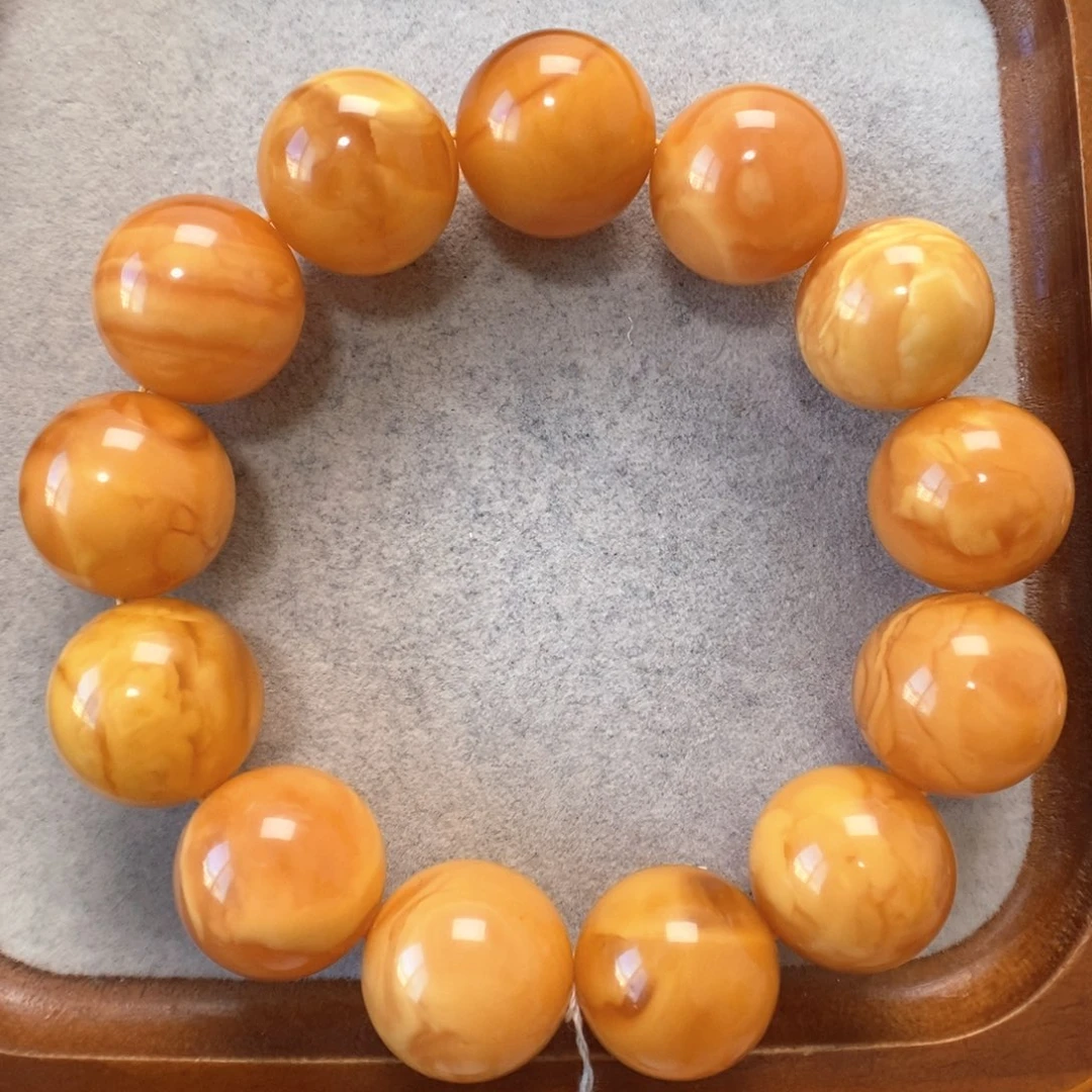 蜜蜡未镶嵌手串蜜蜡