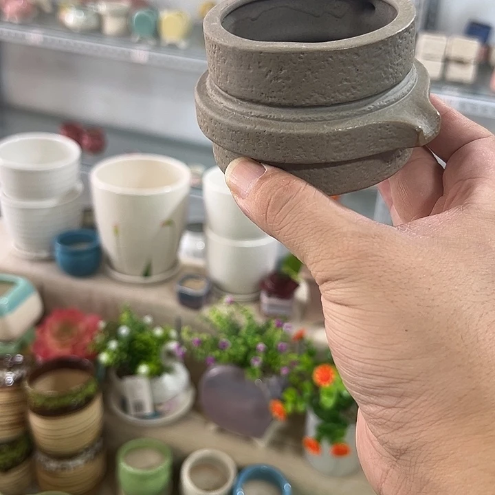 微瑕陶瓷花盆满9.9发