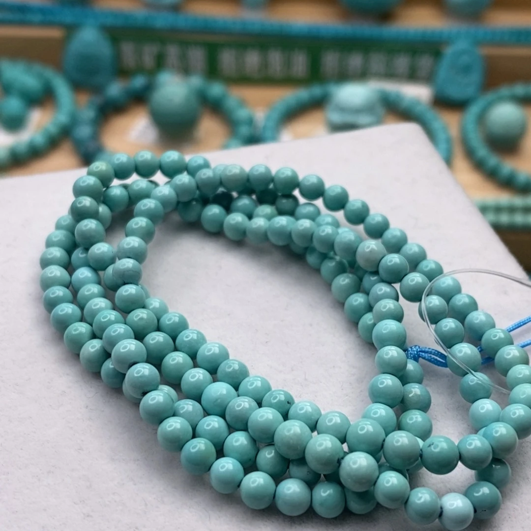 绿松石未镶嵌原矿高瓷