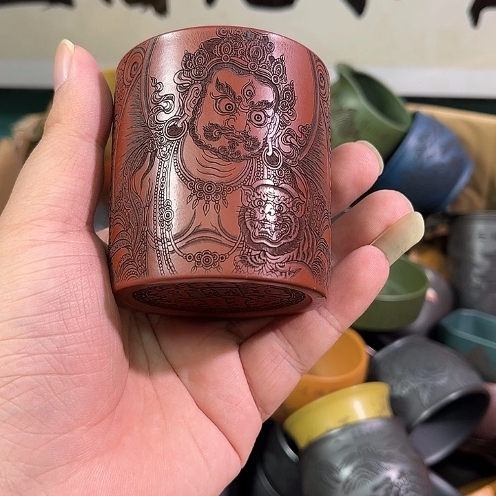 茶杯紫砂全手工紫砂主人杯
