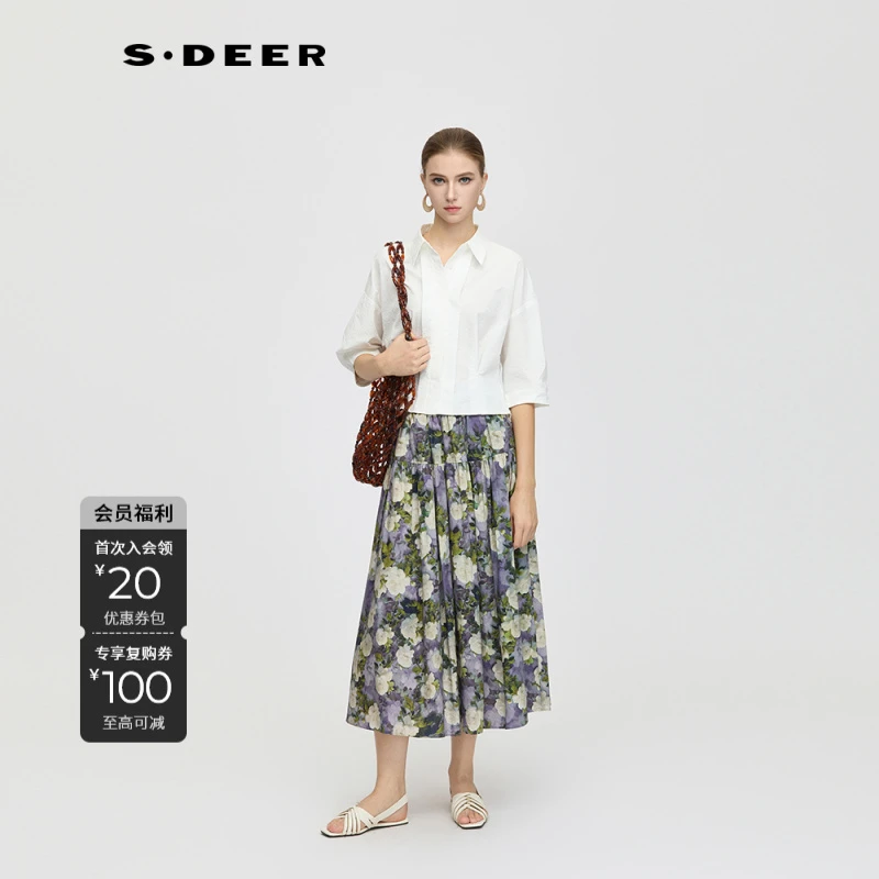 圣迪奥女装显瘦夏季薄款轻奢高端气质时尚上衣时尚洋气衣服女衬衫