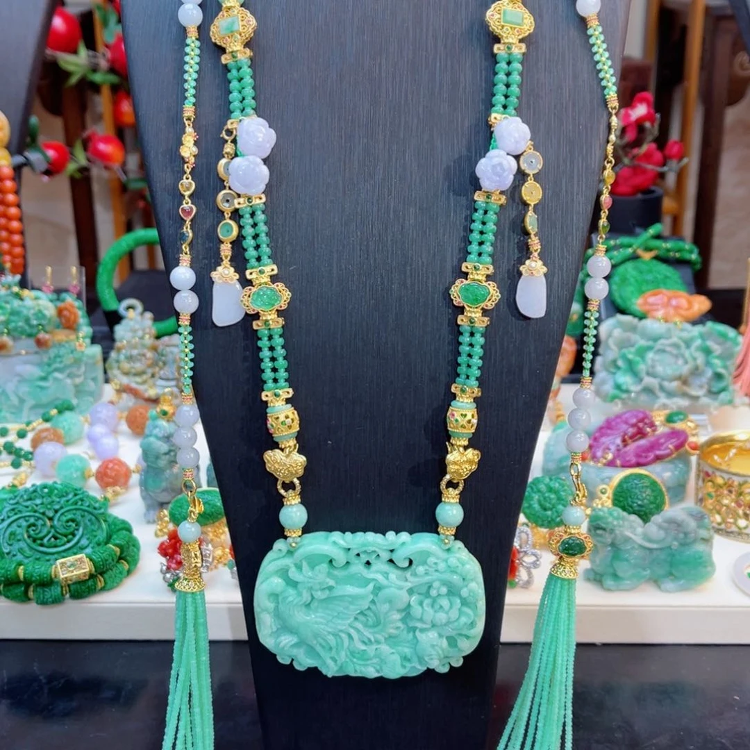 翡翠颈饰合金48小时鉴赏期