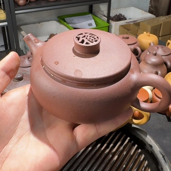 茶壶紫砂金**梦底槽清汉瓦290cc