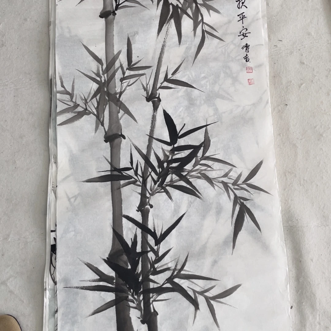 国画傅吉老师绘画
