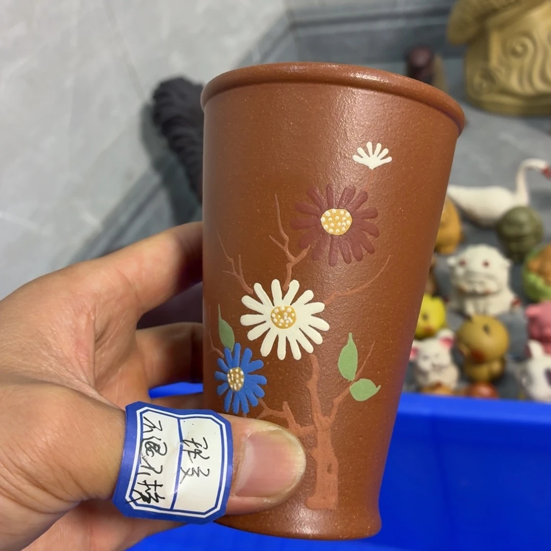 茶杯紫砂瑕疵不退不换介意勿拍