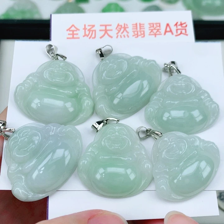 翡翠未镶嵌颈饰多样性发其1