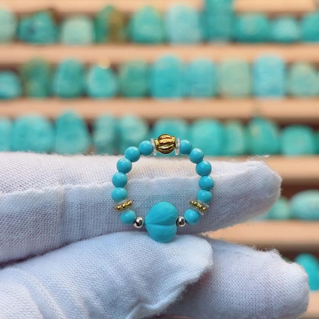 绿松石未镶嵌配饰