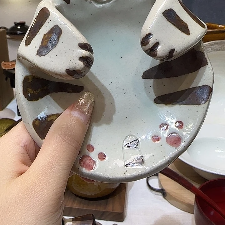 钧瓷手工艺品茶道茶盘2200000000000