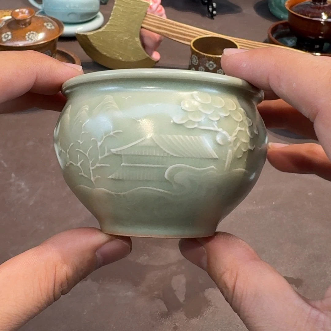 杯龙泉茶具微瑕产品