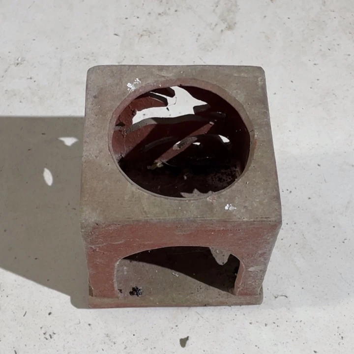 摆件紫砂手工蜡烛炉子