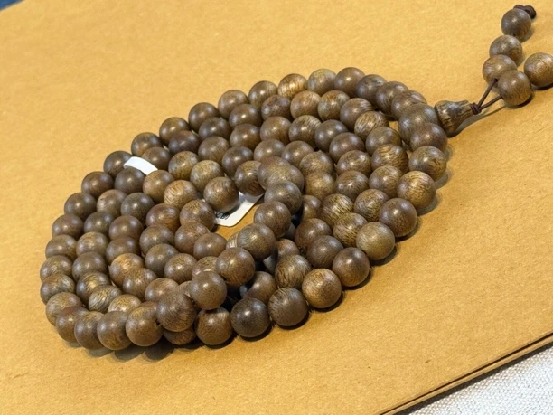 越南芽庄白棋楠08mm✖️108颗沉水级手链