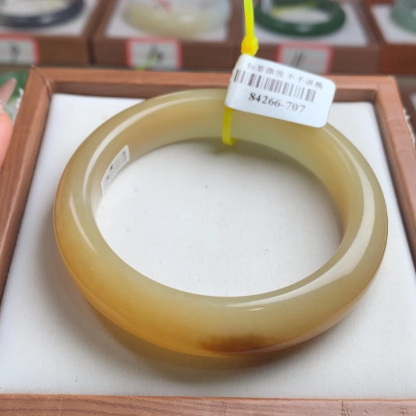 【闪购商品】和田玉手镯未镶嵌54.5